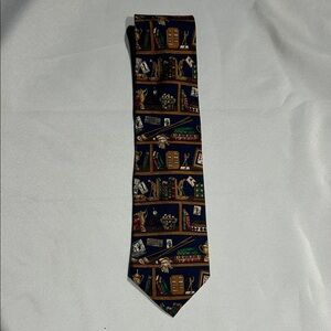 Stylish Black and Gold Men's Tie